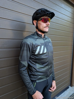 Langarm Trikot M Grün Bild 3