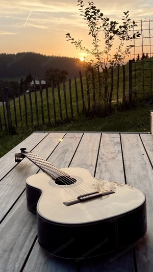 Do Santos Konzertgitarre   Fichte Palisander, neuwertig Bild 3