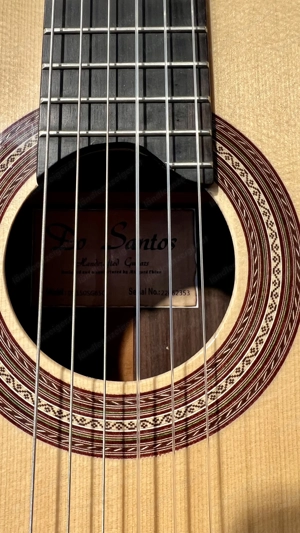 Do Santos Konzertgitarre   Fichte Palisander, neuwertig Bild 4
