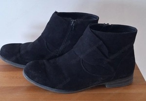 Stiefeletten schwarz, Gr.39 Bild 3