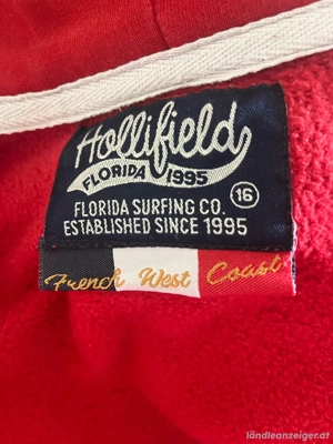 jacke mit Kapuze rot M Bild 5