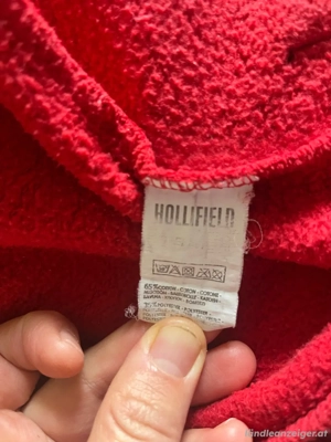 jacke mit Kapuze rot M Bild 4