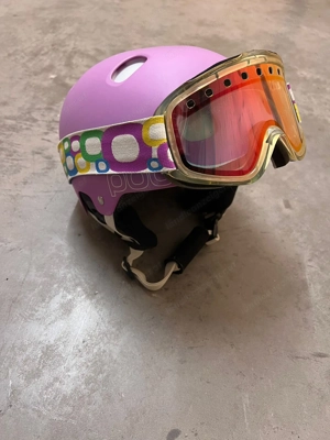 POC Skihelm Größe XL (59-62cm) + Brille Bild 2