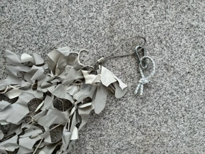 Tarnnetz- weiss   grau