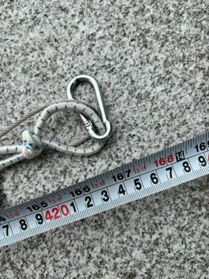 Tarnnetz- weiss   grau Bild 5