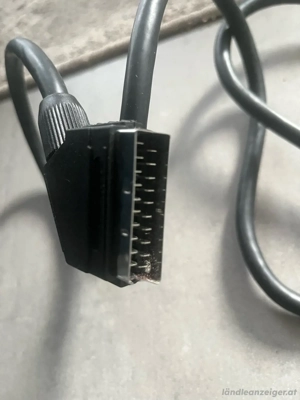 scartkabel 110 cm schwarz Bild 4