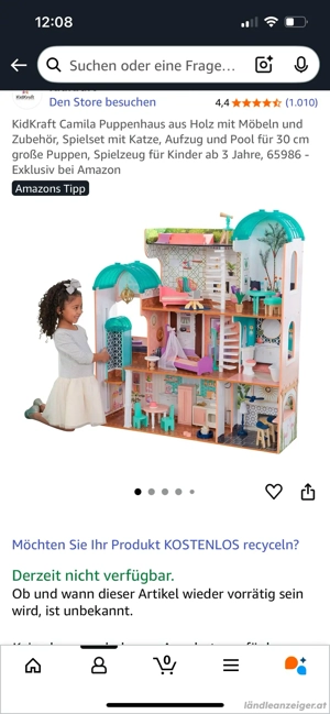 Barbiehaus mit zubehör Bild 3