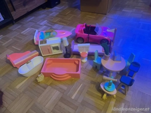 Barbiehaus mit zubehör Bild 2