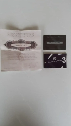 Neuwertige Armbanduhr der Marke CONSTATIN WEISZ, Handaufzug Bild 7