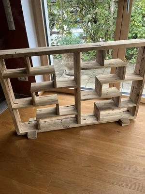 Teakholz Regal  Bild 3