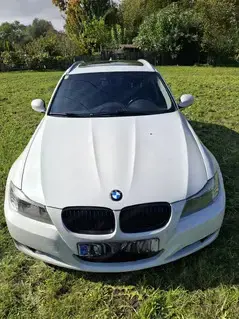 BMW 316d Touring Kombi weiss Bild 6