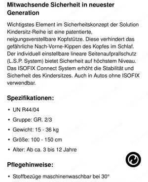 Cybex Kindersitz SOLUTION M-Fix Bild 4