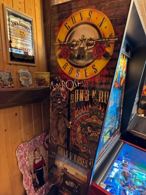 Guns N' Roses Limited Edition Pinball Flipper Bild 7