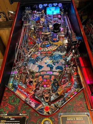 Guns N' Roses Limited Edition Pinball Flipper Bild 10