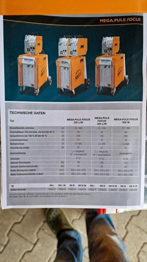 Rehm MegaPuls Focus 500 Schweißgerät Bild 2