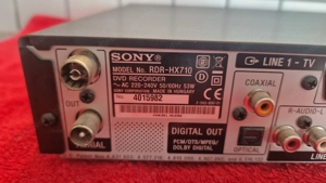 Video Recorder Player DVD Sony RDR-HX710 Bild 4