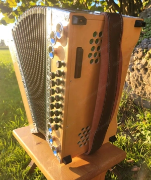 Steirische Harmonika Ziach Marke EID Ahorn -4-reihig - GCFB Bild 9