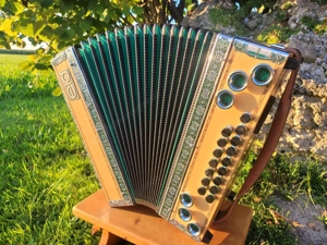 Steirische Harmonika Ziach Marke EID Ahorn -4-reihig - GCFB Bild 7
