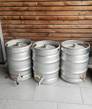 Edelstahl-Druckfässer 50L 