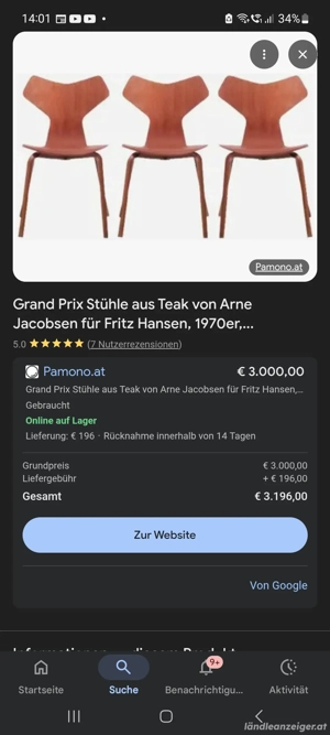 Arne Jacobsen "Grand prix" Bild 3