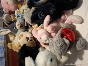 Diverse gebrauchte Stofftiere Bild 3