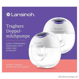 Kabellose Doppelmilchpumpen von Lansinoh