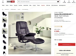 Entspannung pur ! Relaxsessel - Set