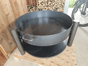 Feuerschale, Durchmesser 80 cm, Cook King Montana, neu