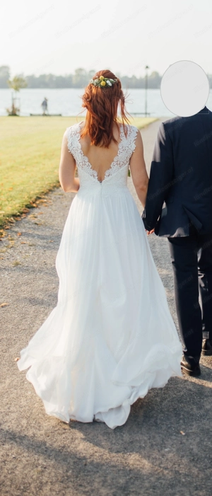 Brautkleid Cleopatra Boho von Monica Loretti Bild 2