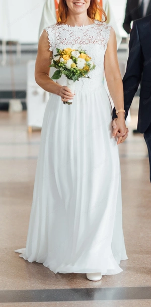 Brautkleid Cleopatra Boho von Monica Loretti Bild 4