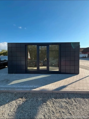 Container, Bürocontainer: Villex Doppio Standard Block-Line Black 2.0