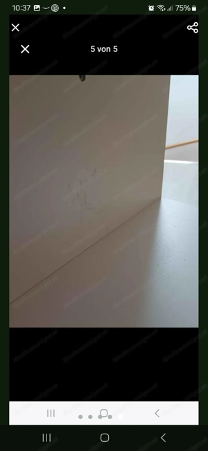 Baby Anabell Puppenwickeltisch Kleiderkasten aus Holz Bild 2