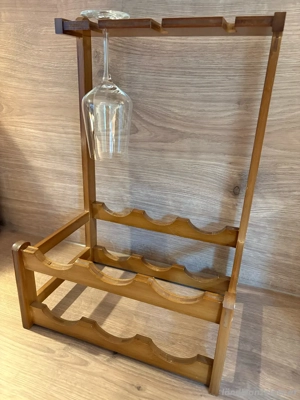 Weinregal Weinständer zu verschenken Bild 2