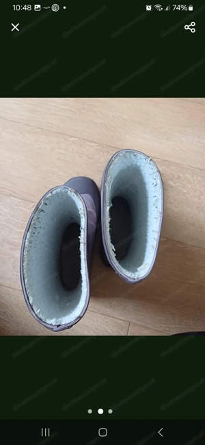 Vikings gefütterte Gummistiefel Gr. 34 Bild 2