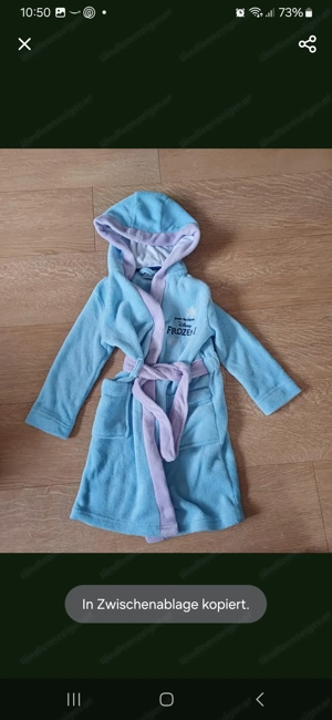 Mädchen Fleecebademantel Elsa Gr. 110