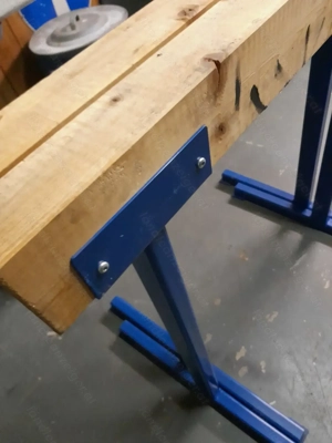 Eisen-holzböcke für die Werkstatt Bild 2