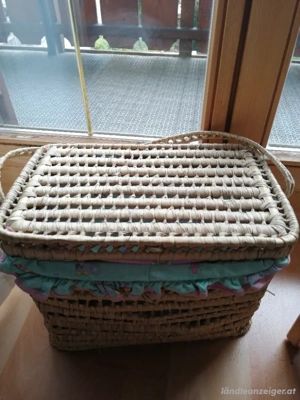 Baby Wickeltischkorb Bild 2