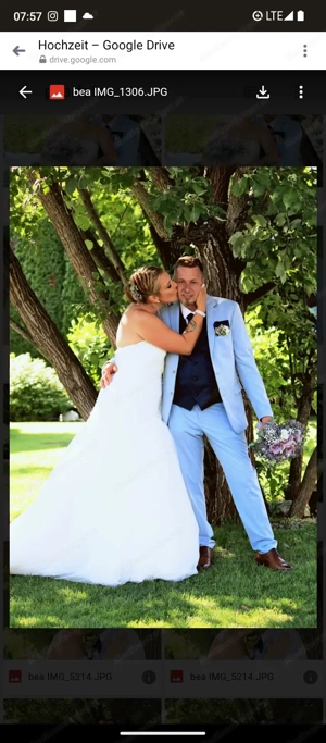 Hochzeitskleid Prinzessin  Bild 5