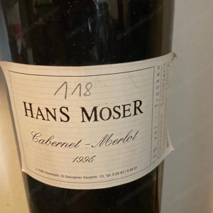 RARITÄT Hans Moser Wein 5 L Bild 2