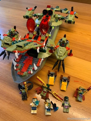 LEGO Legends of Chima 70006 - Craggers Croc-Boot Zentrale