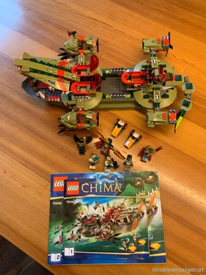 LEGO Legends of Chima 70006 - Craggers Croc-Boot Zentrale Bild 4
