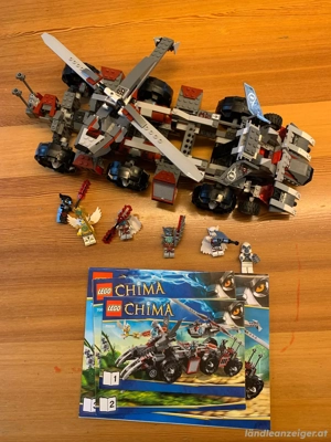 Lego Chima 70009 Worriz großer Wolfstruck Bild 3