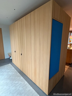 Tischlerküche inkl. Garderobe neuwertig Bild 5