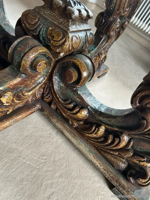 Alter Barocker Couchtisch aus den 60-70ern Bild 4