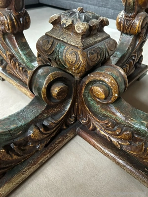 Alter Barocker Couchtisch aus den 60-70ern Bild 5