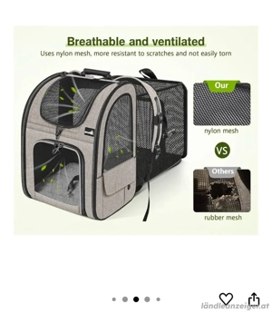 Rucksack für Hund und Katze Bild 3
