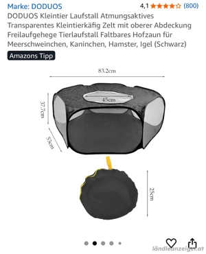 Laufstall für Kleintiere