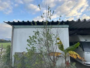 Container 9x3 m. Kl. Küche, Holzofen  Bild 3