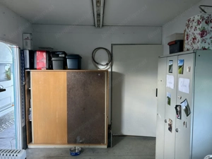 Container 9x3 m. Kl. Küche, Holzofen  Bild 7