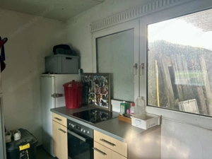 Container 9x3 m. Kl. Küche, Holzofen  Bild 5